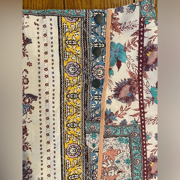 NWOT Free People Mad Love Wrap Mini Skirt, size 12 - Picture 2 of 7